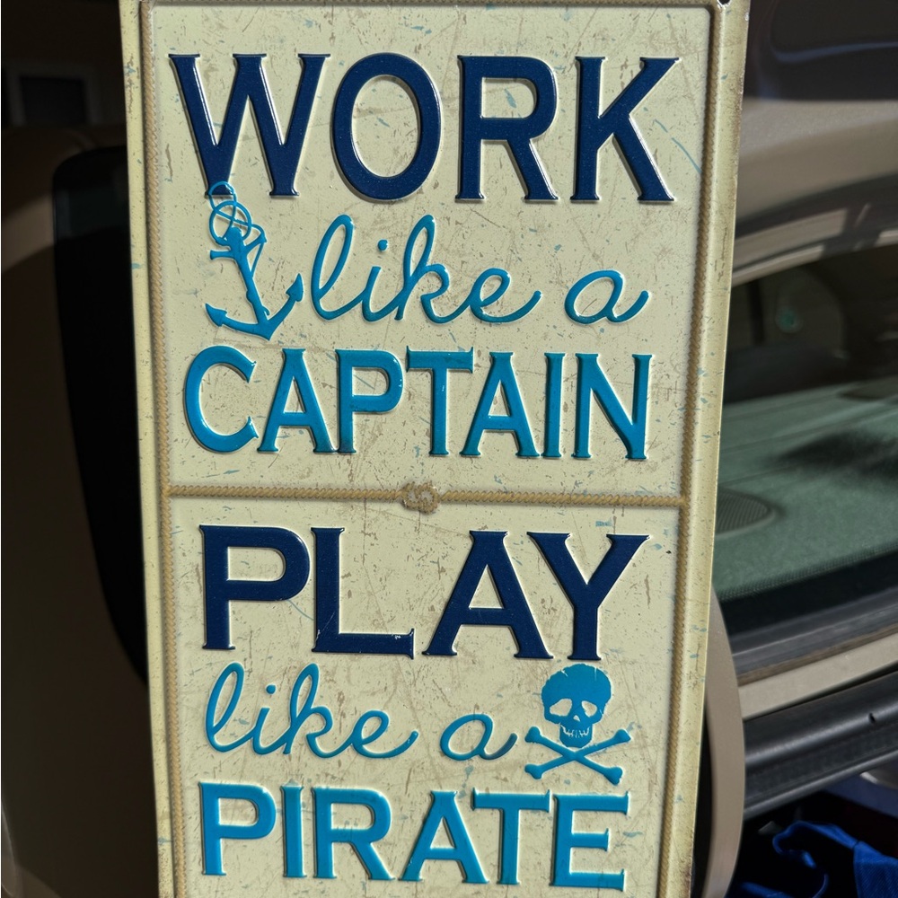 Nautical Themed Wall Sign